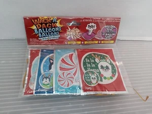 Wack-A-Pack selbstaufblasende Weihnachtsballons 4 Stück - Bild 1 von 6