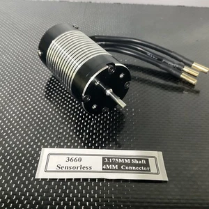 3660 3800KV 1/10 Brushless Motor For Sensorless ESC 1:10 RC Car Buggy Truck SCT - Picture 1 of 3
