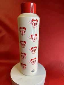 Disney Parks Mickey Mouse Santa Hat Starbucks Holiday Metal Tumbler Christmas - Picture 1 of 8