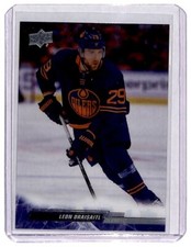 2022-23 Upper Deck Base Clear Cut Leon Draisaitl Edmonton Oilers #319