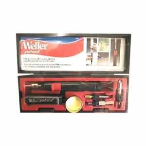 New Weller Butane Gas Powered Soldering Tool Kit Adjustable Temperature Control