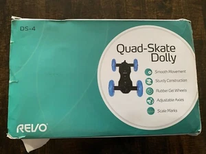 Revo Quad Skate Tabletop Dolly with Scale Marks for Motion Photography - Picture 1 of 3
