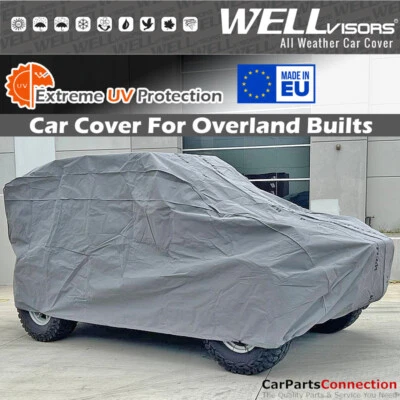 Всепогодный автомобильный чехол Wellvisors для 2 дверей Jeep Wrangler 2007-2018 годов выпуска - Изображение 1 из 4