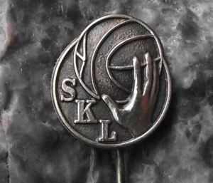 Vintage Finland Basketball Federation SKL Association Members Pin Badge - Picture 1 of 2