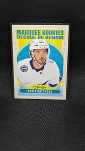 2021-22 UD Series 2 O-Pee-Chee Update Marquee Rookies Retro #630 Boris Katchouk