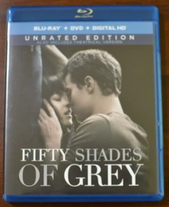 Fifty Shades of Grey (Blu-ray Movie Disc + Artwork Only, 2015)  NO CASE - New! - Picture 1 of 1