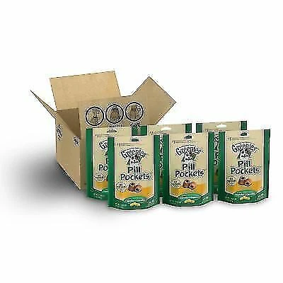 GREENIES 10142018 7.9 Oz Pill Pocket Soft Chicken Flavored Dog Treats - Pack of 6