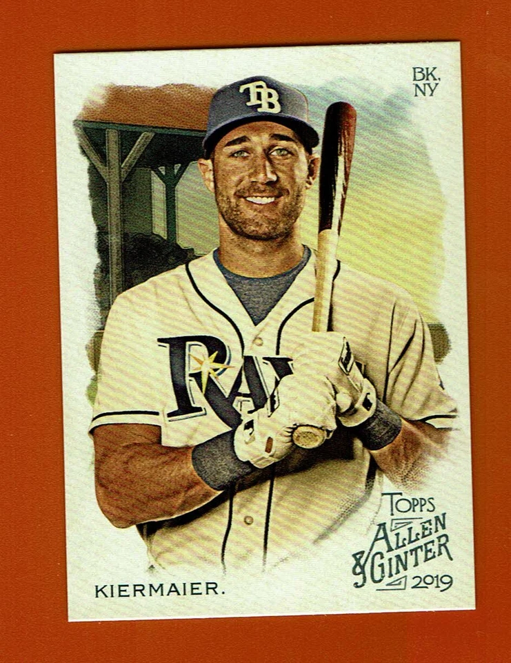 Topps Allen & Ginter 2019 Kevin Kiermaier #253 Tampa Bay Rays Foto 1 de 1