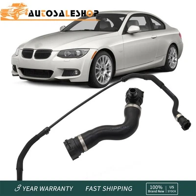 For BMW 135is 135i 335i 335xi X1 Z4 Upper Radiator Coolant Hose & Vent Hose Kit Foto 1 de 4