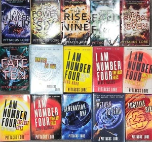 Lot 15 Pittacus Lore Lorien Vermächtnisse Ich bin Nummer vier verlorene Dateien Reborn Bücher - Bild 1 von 1