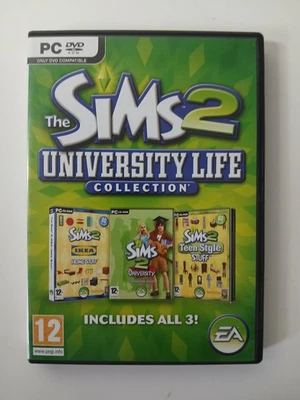 Sims 2 University Life Collection 3 Video Games (PC DVD-ROM ) Windows - Image 1 of 2