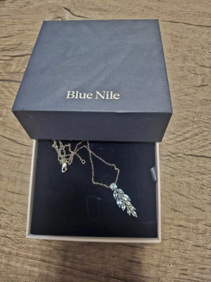 Collar Aguamarina Nilo Azul  Foto 1 de 2