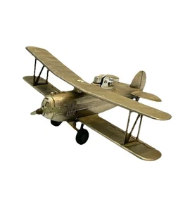 Encendedor de cigarrillos de mesa biplano Westland Company de colección chispas usado sin probar - Imagen 1 de 10