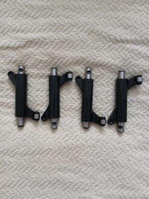 Harley EVO & Twin Cam & XL.. ROLLER Rocker Arm SET of (4)   .. w/ SHAFTS   ... - Image 1 of 2