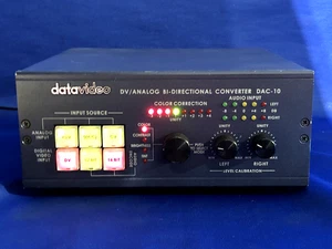 Datavideo DAC-10 🟪 Bi-Directional Media Format Converter with Power Supply - Picture 1 of 15