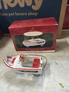 Hallmark Keepsake Ornament 1968 Murray Jolly Roger Flagship Kiddie Car Classics - Imagen 1 de 6