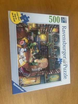 Ravensburger - Biblioteca de sueños - Puzzle 500 piezas de gran formato - NUEVO Foto 1 de 3