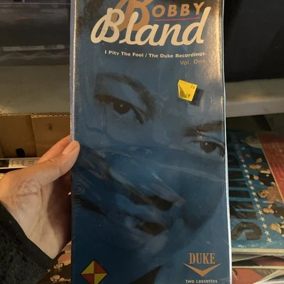 SEALED RARE OOP Bobby Bland 2 CASSETTE TAPES  I Pity the Fool DUKE REC. - Image 1 of 4