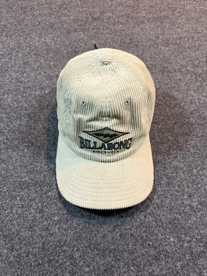 Sombrero de Pana Billabong Cierre a Presión Verde Retro Surf Y2k Foto 1 de 4