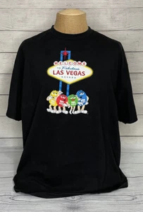 "M&M's Herren Größe 2XL schwarz T-Shirt ""Welcome To Fabulous Las Vegas Nevada" - Bild 1 von 7