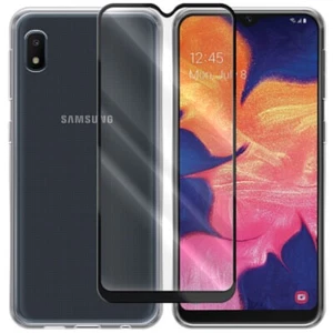 Hartglas Displayschutz & Anti-Rutsch Hülle für Samsung Galaxy A10e SM-A102U - Bild 1 von 1