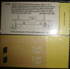 C-D-S, PACIFIC GREAT EASTERN, PGE, STEEL CABOOSE, HO SCALE DECALS, H-678