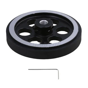 Encoder Wheel 200x6mm for Measurement of Conveying Speed and Position - Picture 1 of 6
