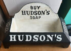Cast Iron Hudson’s Soap Advertising Dog Drinking Bowl (“Drink Puppy Drink”)