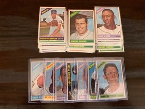 1966 TOPPS BASEBALL #1 thru #598 - PICK ANY CARD(S) YOU WANT - FREE SHIPPING