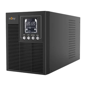 UPS 1000VA Gruppo di Continuità 800W Onda pura a doppia conversione 3 schuko - Photo 1/4