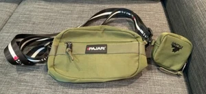 Pajar Canada Olive green Crossbody Bag purse 10” X 6”  Adjustable Strap Hiking - Picture 1 of 8