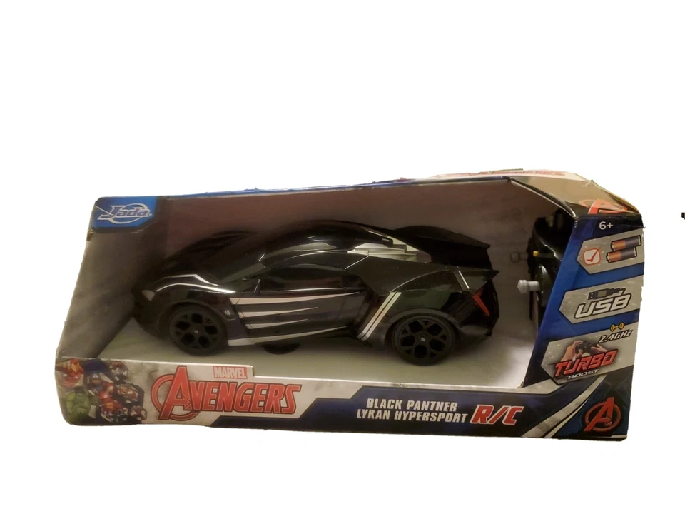 Marvel Avengers Black Panther Lykan Hypersport R/C Radio Control Car - Image 1 of 1