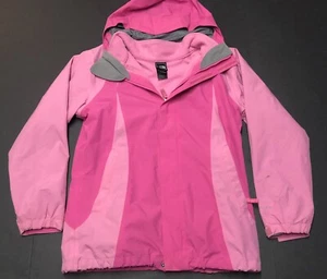 North Face Girls Sz XL Full Zip Shell Insulated Hood Jacket Layers fits Womens M - Picture 1 of 9