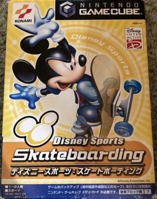 Nintendo GameCube Disney Sports Skateborarding -Japanese- USED - Image 1 of 2