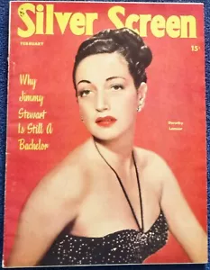 DOROTHY LAMOUR COVER + in Silberleinwand 2-49 Filme Bette Davis Gail Russell - Bild 1 von 10