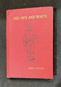 Rare 1899 antique book on American West and Indians “Red Men and White” - Picture 1 of 1