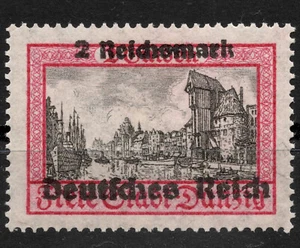 Mi:729x Un:653P 1939 GERMAN REALM Ah.-Ausg. Freimarken von Danzig MNH - Picture 1 of 2