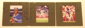 1994 MLB Toronto Blue Jays Devon White 3 Photo Slide Negatives by J Wallin Lot 4 - Bild 1 von 1