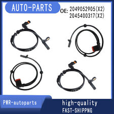 4 ABS Wheel speed sensor Front Rear Right & Left Fit MERCEDES C250 C350 12-15 