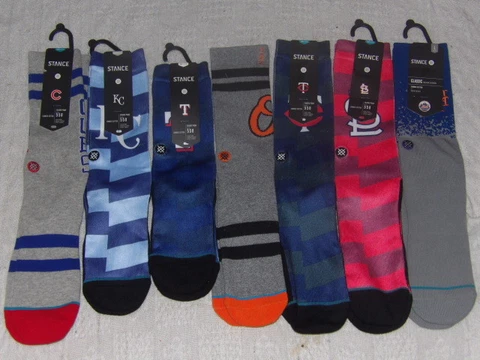 Stance Socks Classic Crew Baseball Combed Cotton Men's S/M/L 3-5.5 6-8.5 9-12 Cover