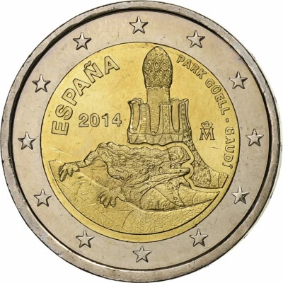 [#1165406] Spain, 2 Euro, 2014, Madrid, Bi-Metallic, MS - Image 1 of 2