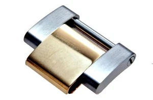 Verlängerungsglied bicolor 18kt kompatibel zum Rolex Oyster Herren Armband 93153 - Bild 1 von 3