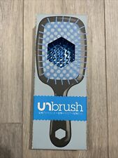 FHI HEAT Unbrush, Grey - Detangling Hair Brush Black/Blue UNTANGLE UNKNOT UNDO