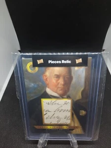 2023 Pieces of Past James Buchanan Duke Authentic Relic Duke Blue Devils - Picture 1 of 1