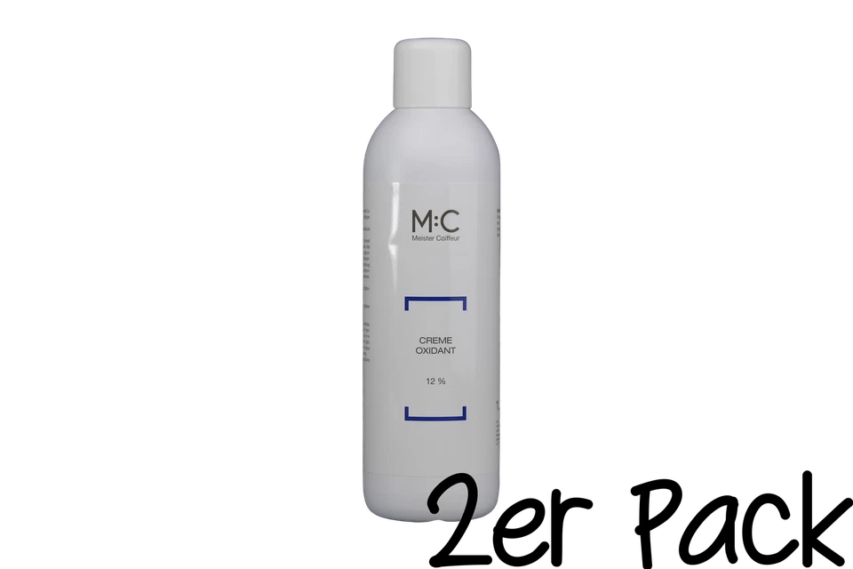 7,48€/1 L 2x comair M:C Meister Coiffeur Creme Oxidant 12% Oxydant 1000 ml