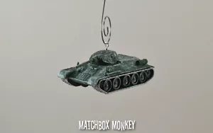 Soviet T34/76 Tank 8th Tank Army Battle for Stalingrad Christmas Ornament 1/100 - Picture 1 of 7