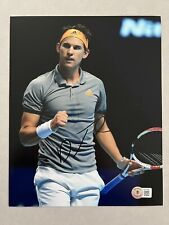 Dominic Thiem autographed signed 8x10 photo Beckett BAS COA Tennis Wimbledon ATP