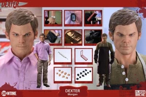 Figura 1/6 Dexter Morgan VENDEDOR DE EE. UU. Flashback Toys Hot Showtime - Imagen 1 de 5