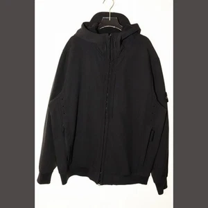 STONE ISLAND SOFT SHELL R E DYE TECHNOLOGY IN RECLED POLYESTER BLACK XXL Used 03 - Picture 1 of 7