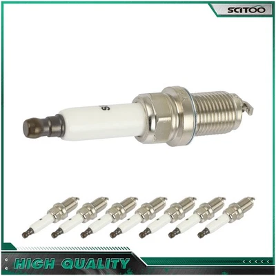 8Pcs Platinum Spark Plugs For 2007-2012 Audi A8 Quattro 2007-2010 Audi Q7 4.2L - Image 1 of 4